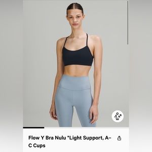 Lululemon Flow Y Bra